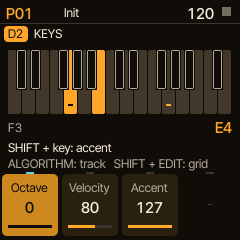 KEYS: the keyboard playing a voice